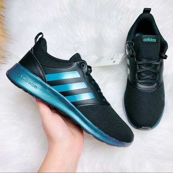adidas | Shoes | Adidas Essentials Qt Racer 2 Core Black | Poshmark